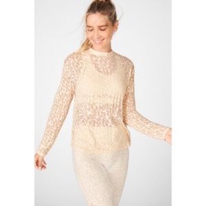 FABLETICS ALLISON MOCK NECK LONG SLEEVE